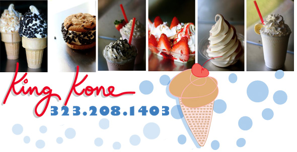 King Kone SOft Serve Ice Cream Treats