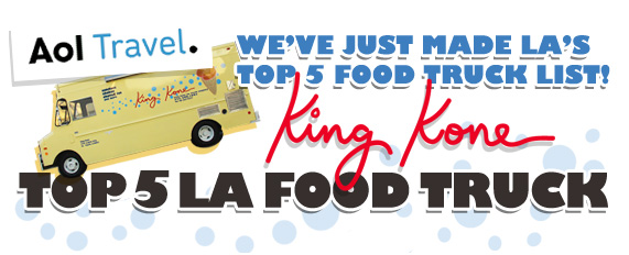 King Kone Top 5 LA Food Trucks